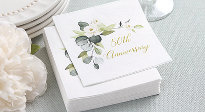 Anniversary Napkins