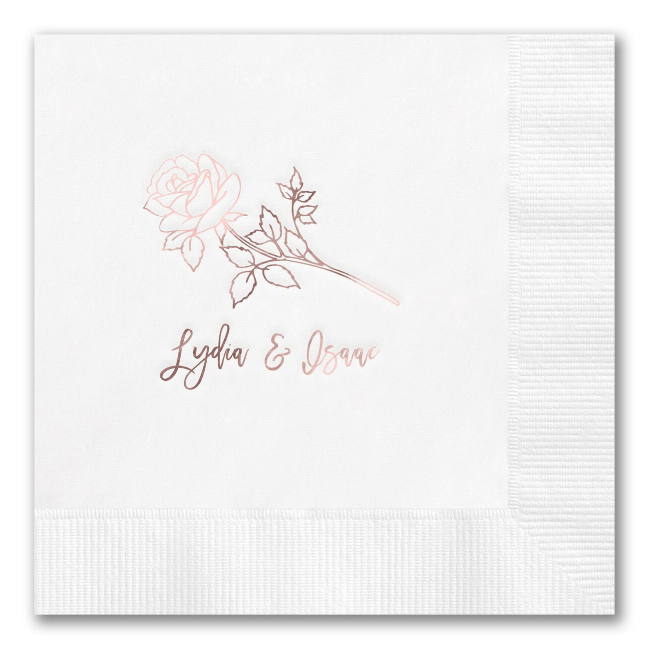 Long Stem Rose Napkins