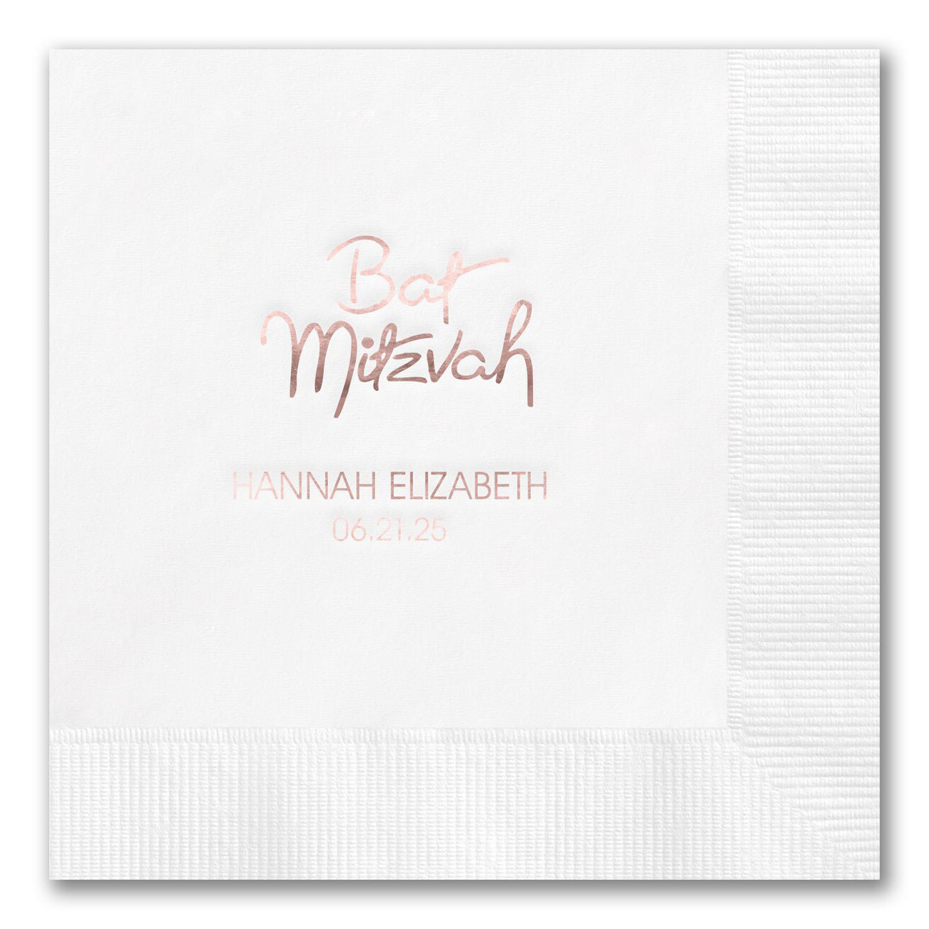"Bat Mitzvah" Napkins
