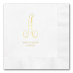 Elegant Monogram Napkins