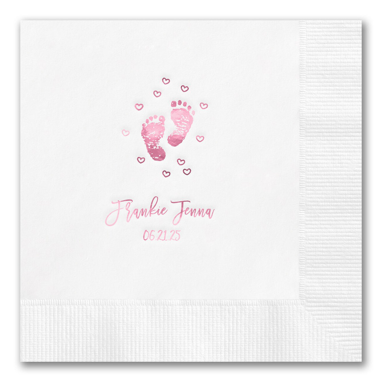Tiny Footprint Napkins