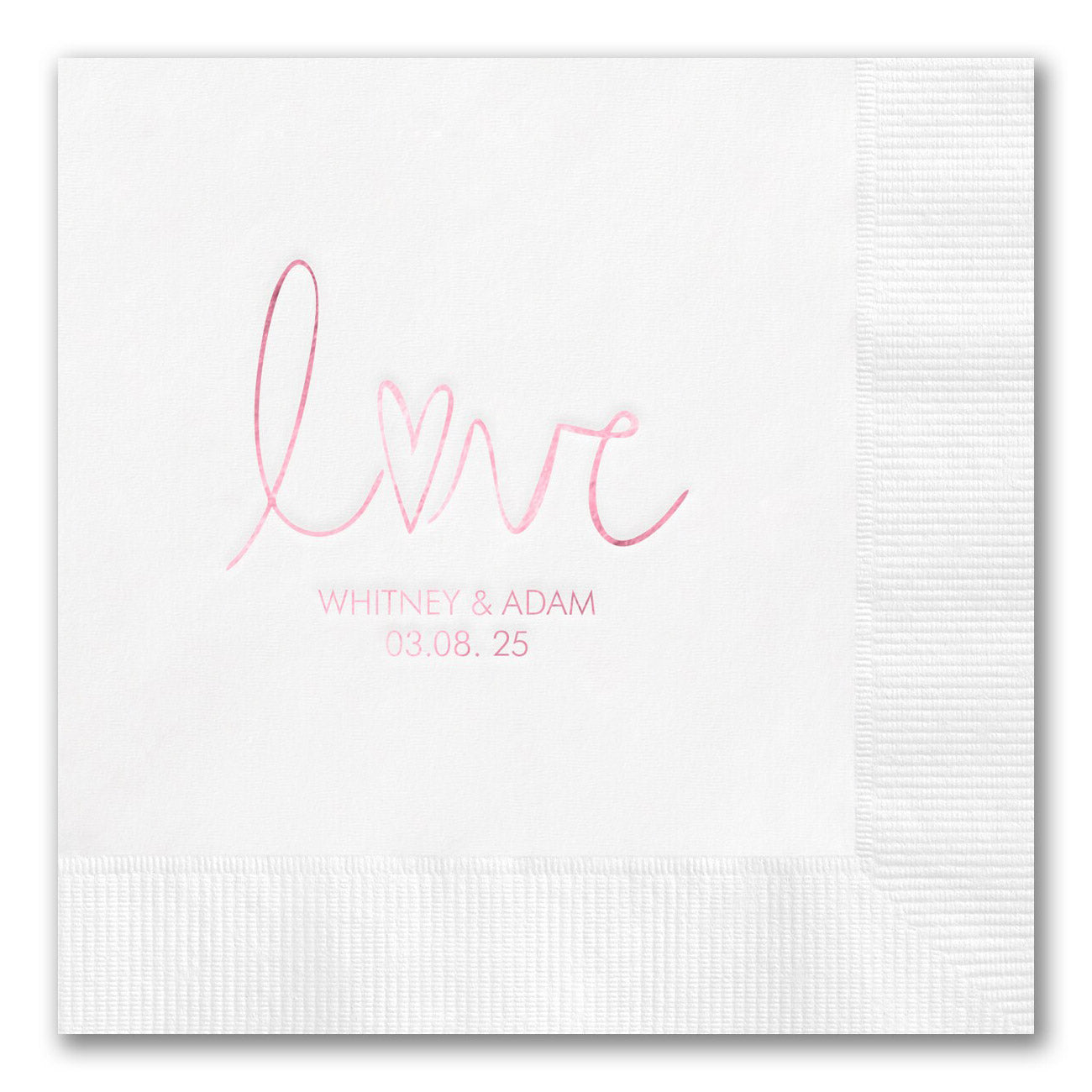 "Love" Napkins