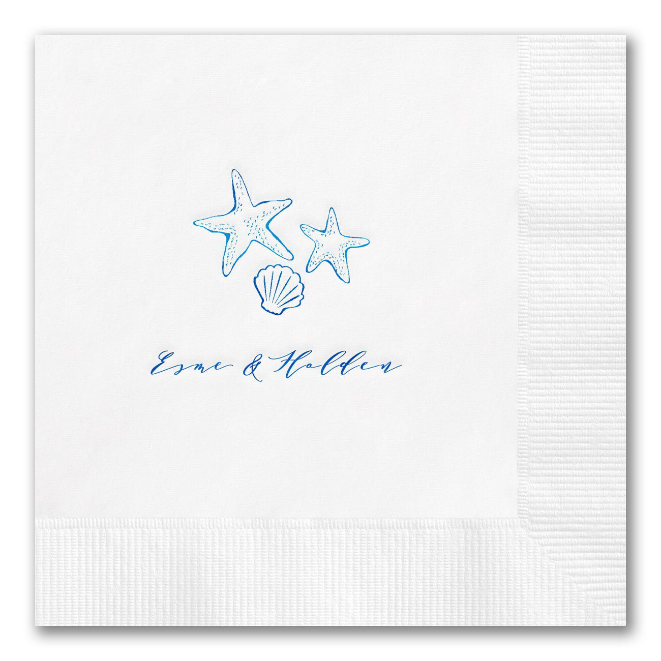 Beach Treasures Shell Napkins
