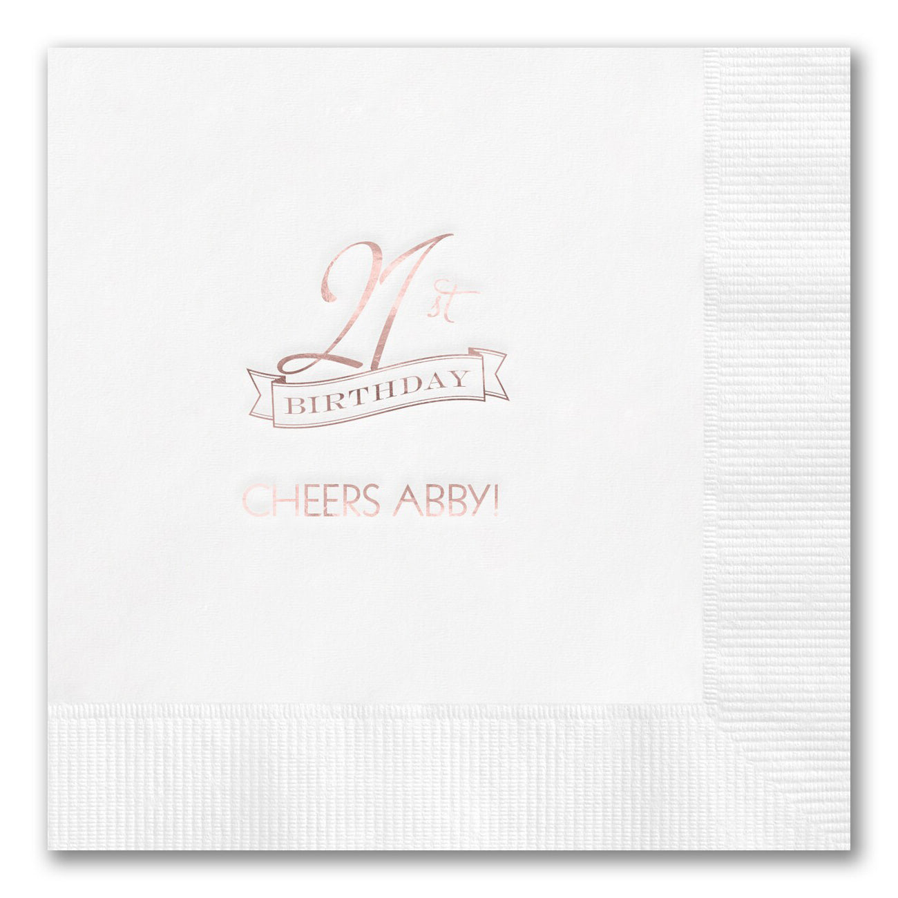Birthday Banner Napkins