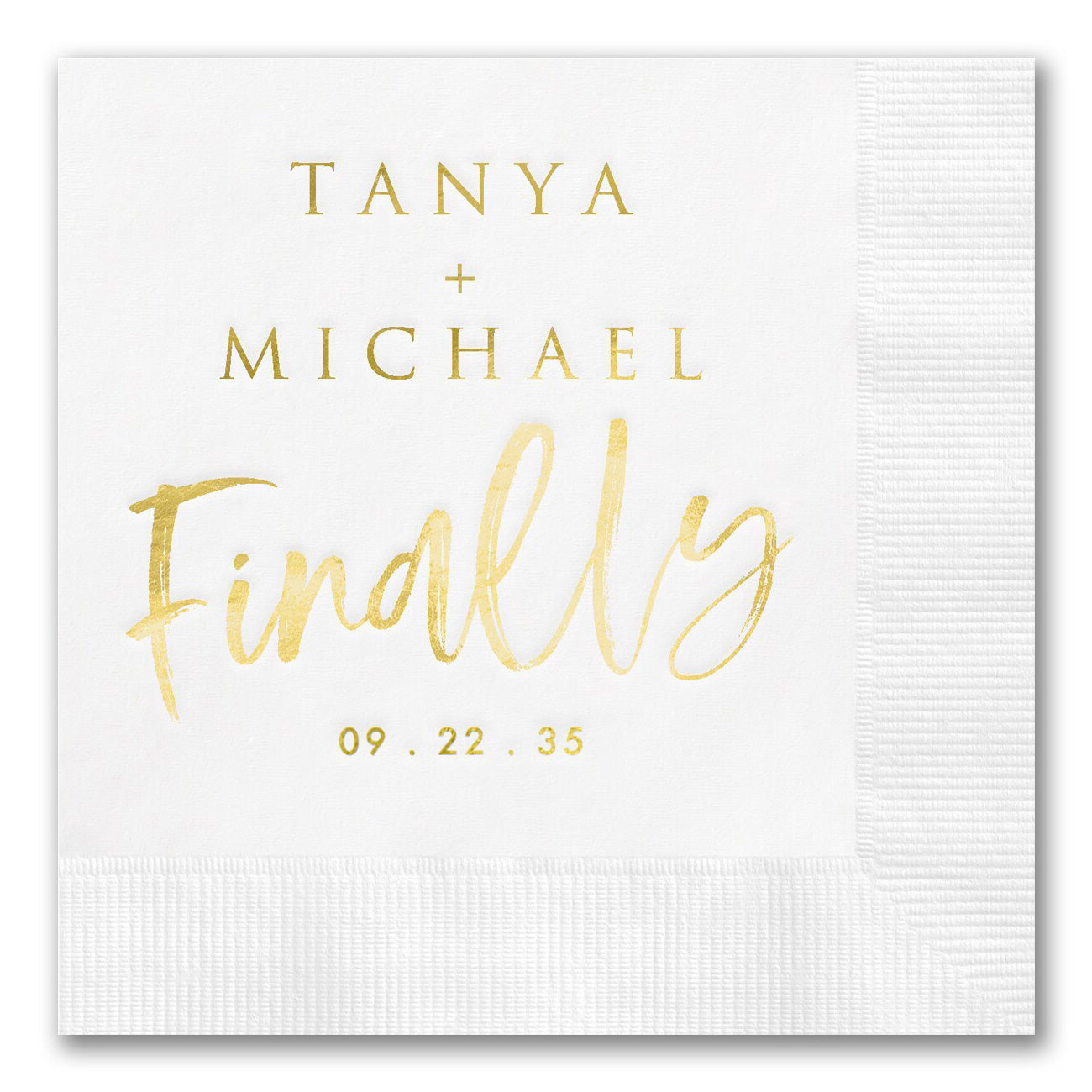 "Finally" Napkins