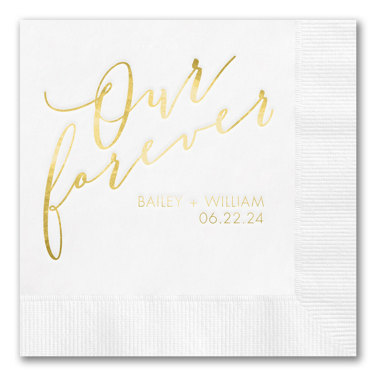 "Our Forever" Napkins