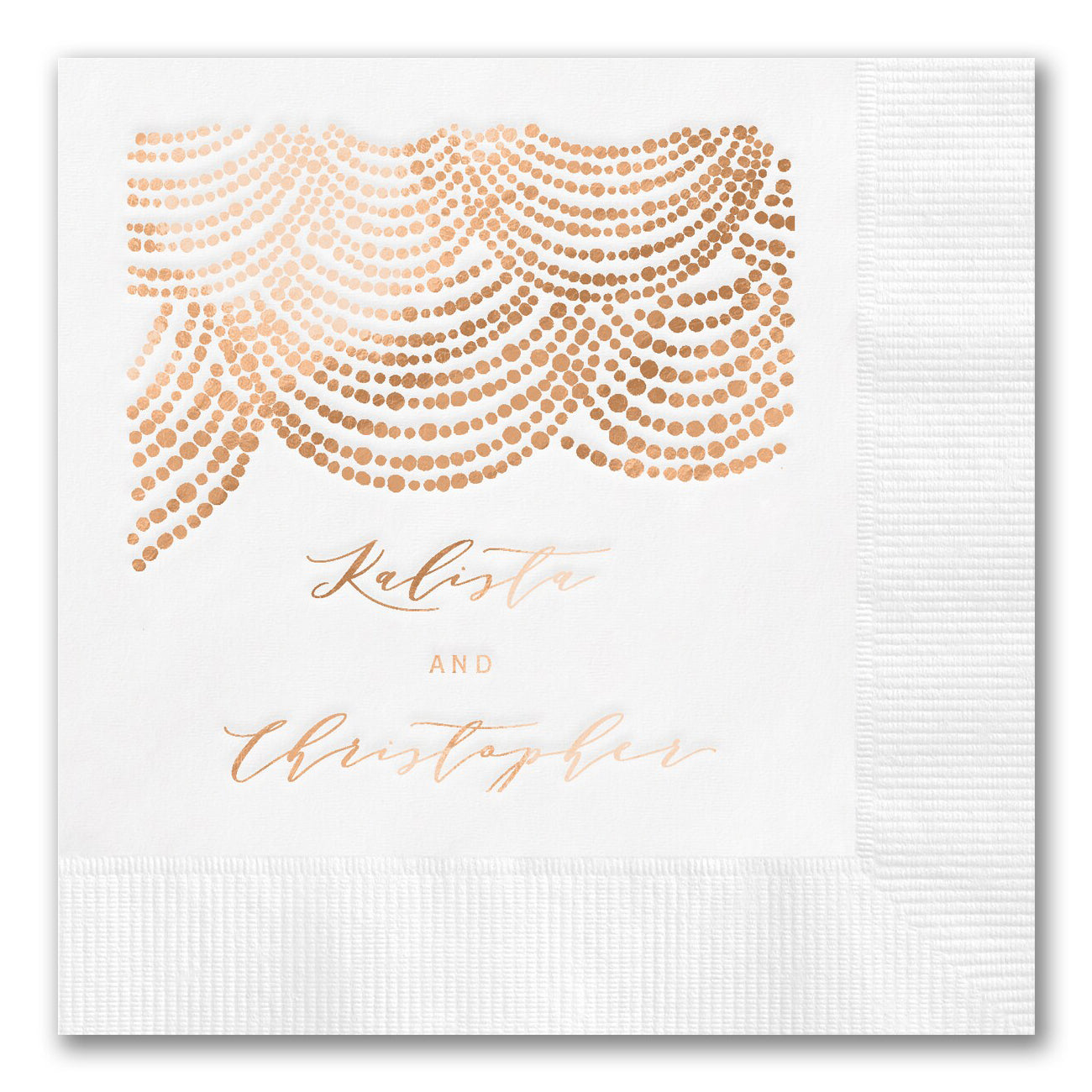 Dotted Garland Napkins