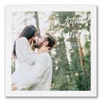 "The Couple" Top Corner Full Photo Napkins