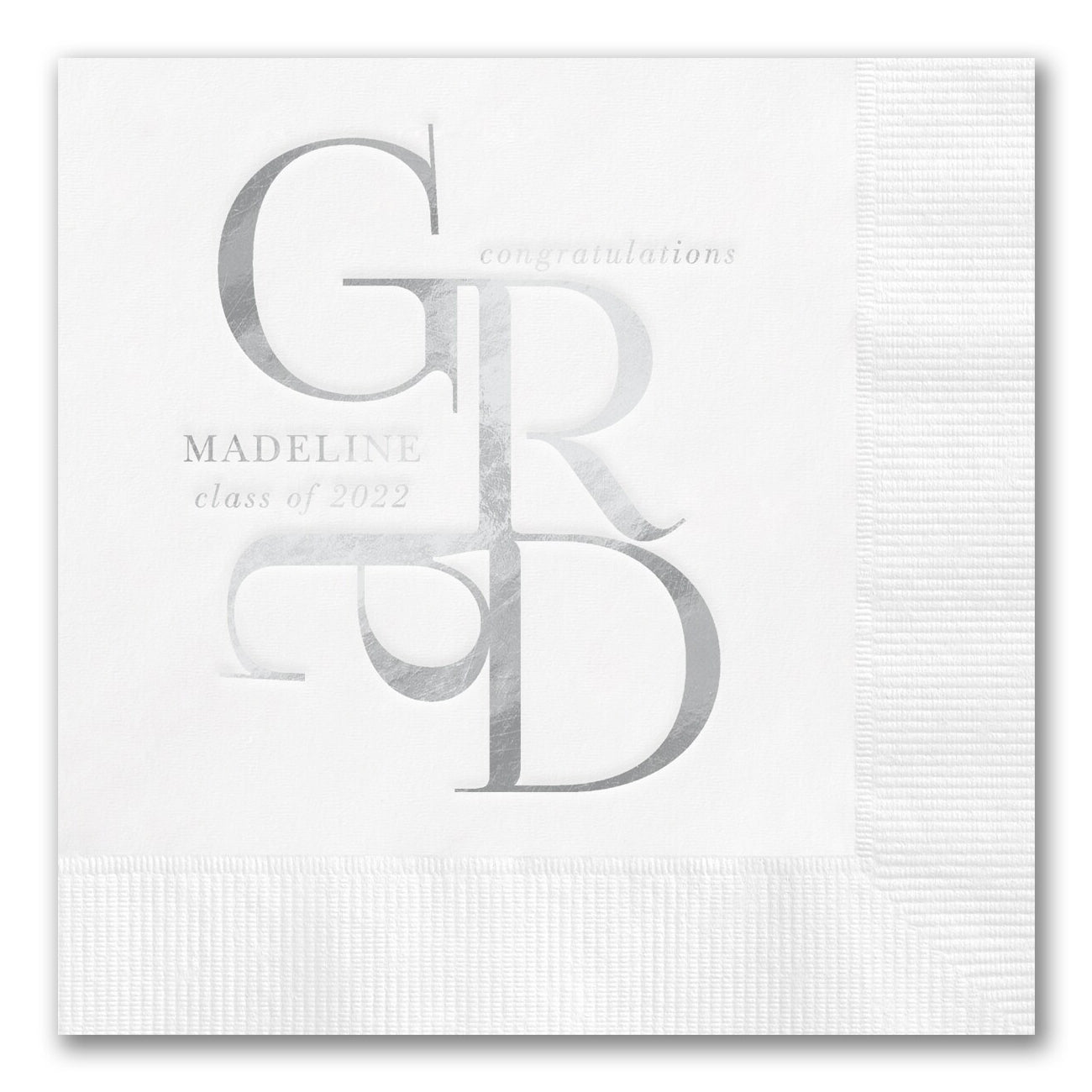 Big Stacked Grad Napkins