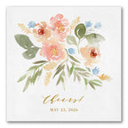 Soft Blossoms Bouquet Napkins