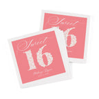 Full Color Sweet "Blooming" 16 Napkins