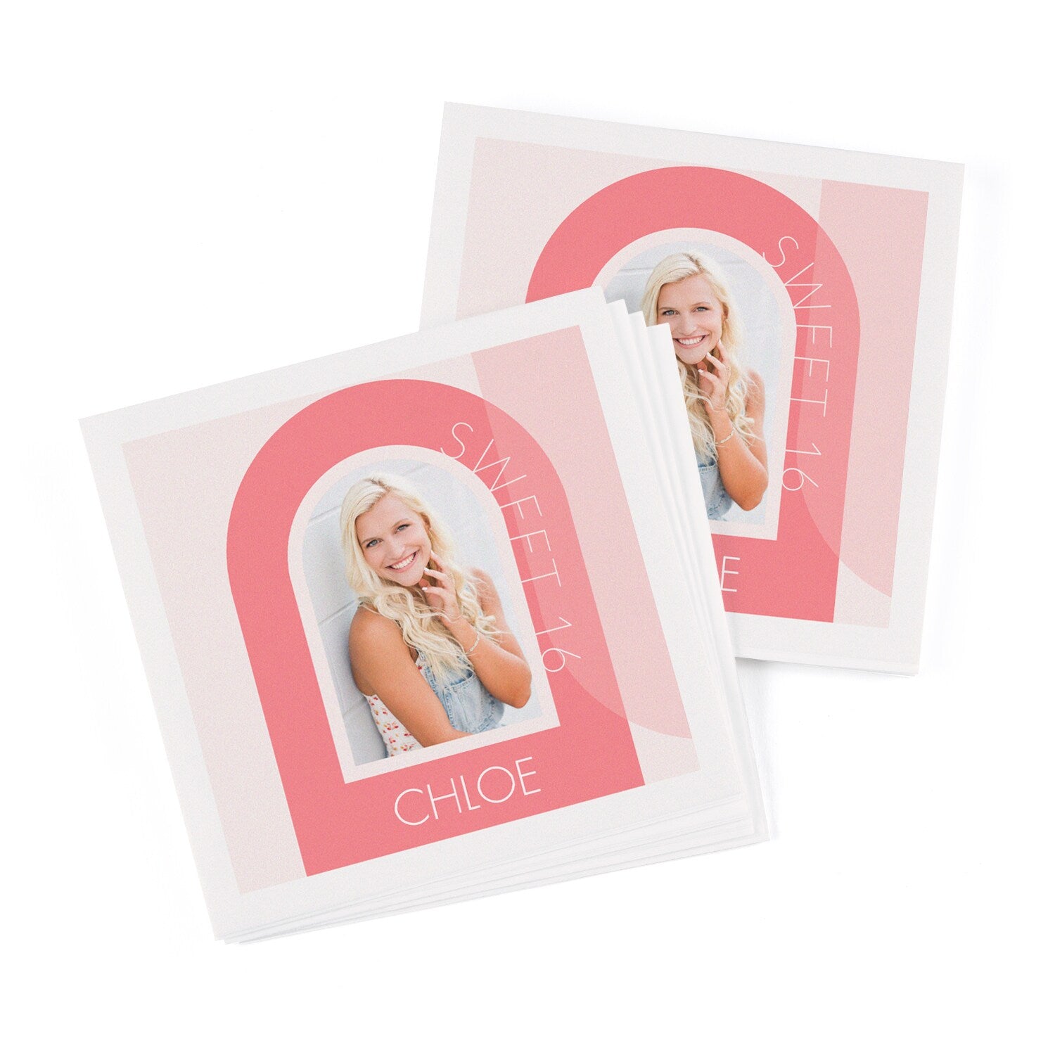Photo Spotlight "Sweet 16" Napkins