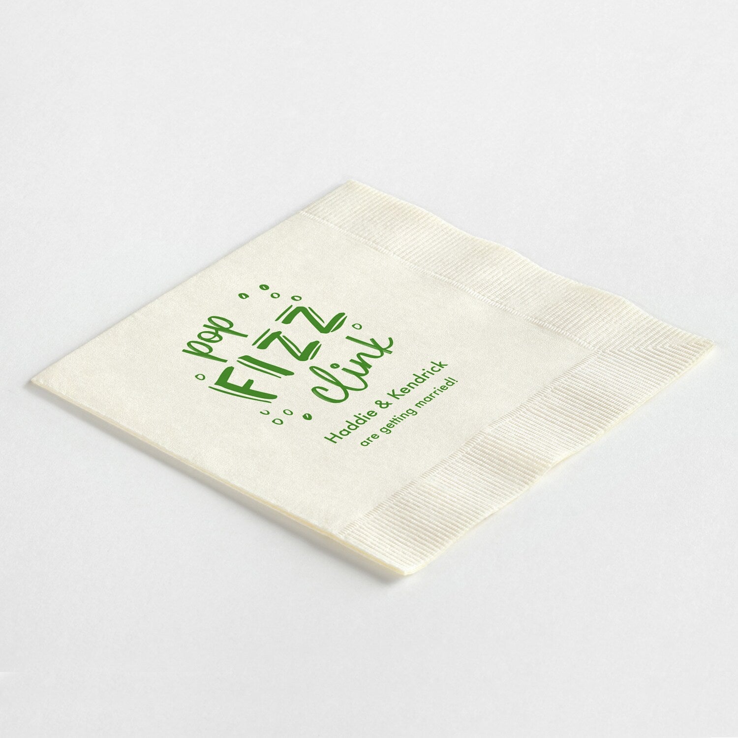 "Pop Fizz Clink" Celebration Napkins