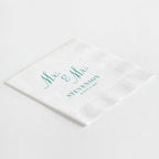 Stacked "Mr. & Mr." Napkins