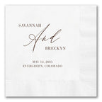 Standout "And" Names Napkins