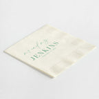 Modern Elegance "Mr. and Mrs." Napkins