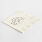 Ring Adorned "Bridal Shower" Napkins