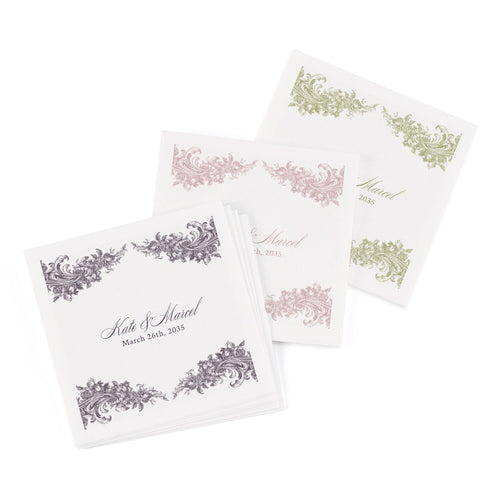 Classic Ornamental Frame Napkins