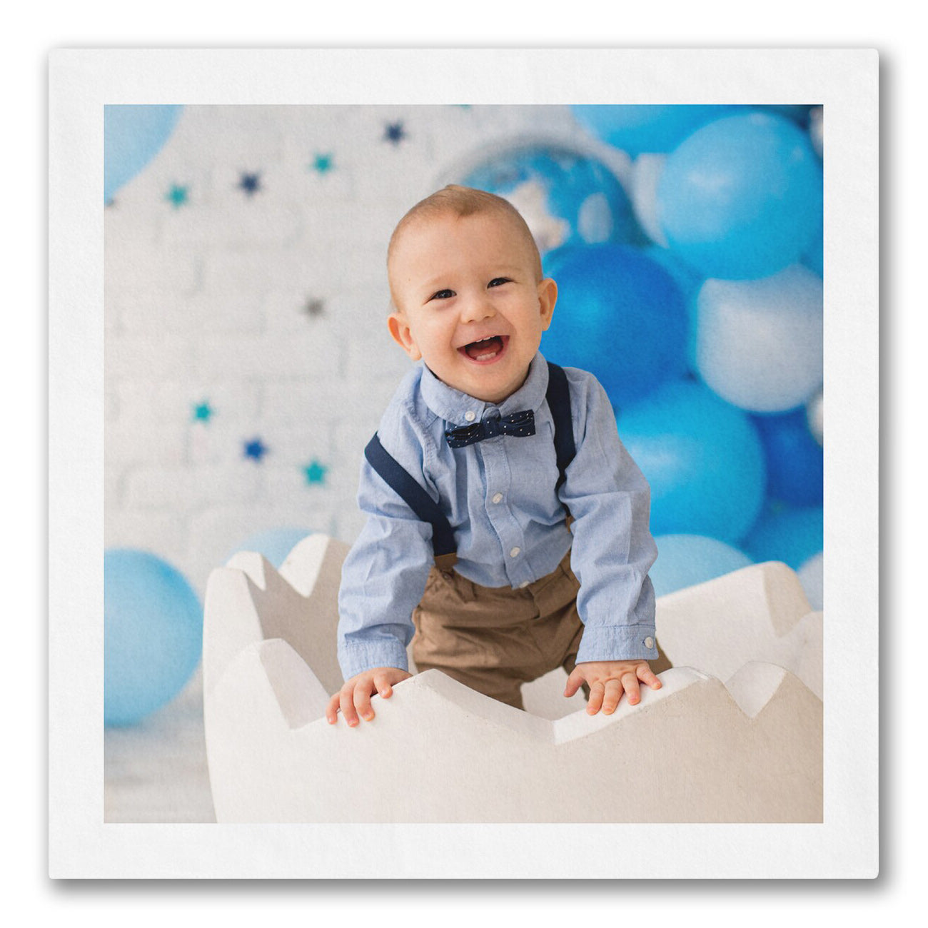 Single Shot Full Photo Napkins