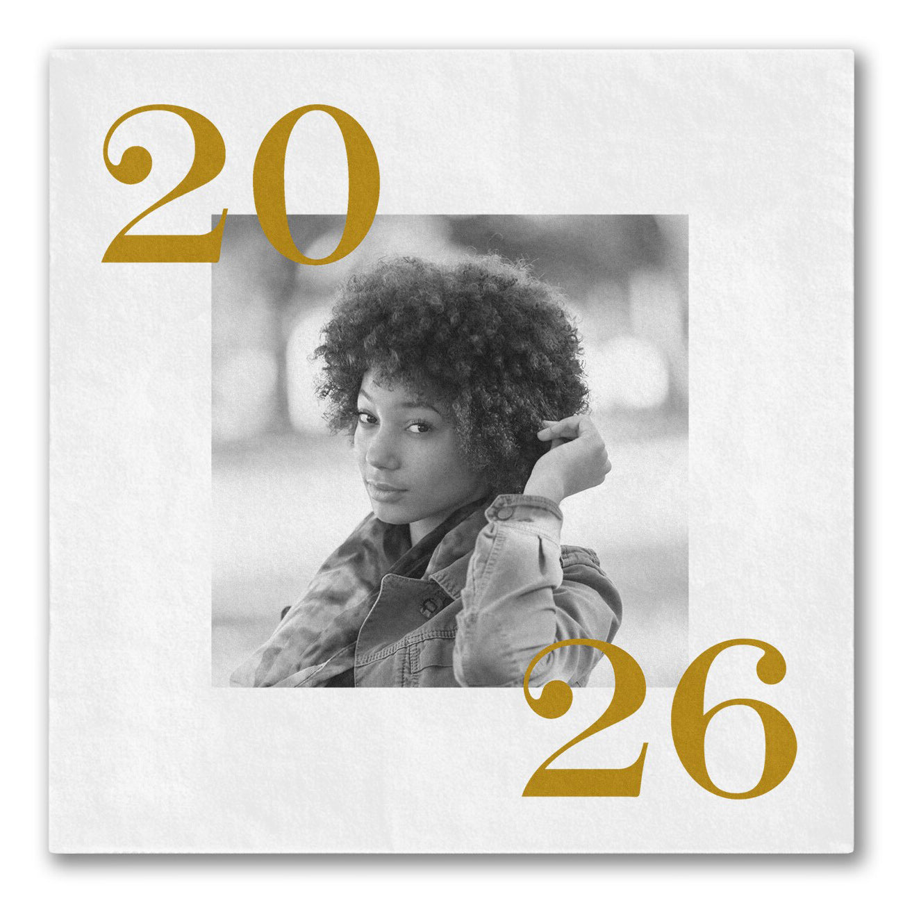 "My Year" Photo Napkins