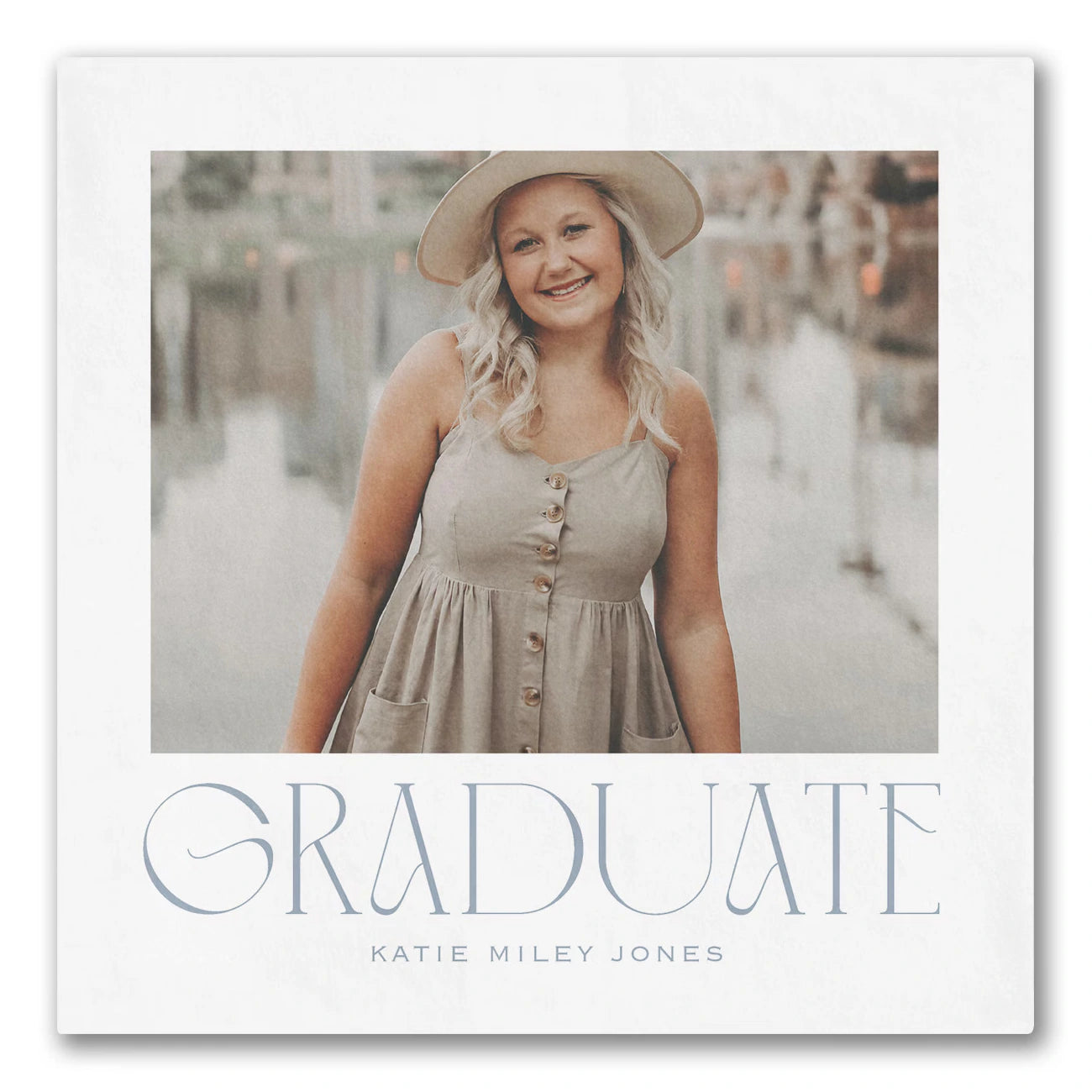 The "Graduate" Photo Napkins