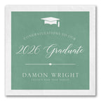 Finest Mortarboard Grad Napkins
