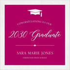 Finest Mortarboard Grad Napkins