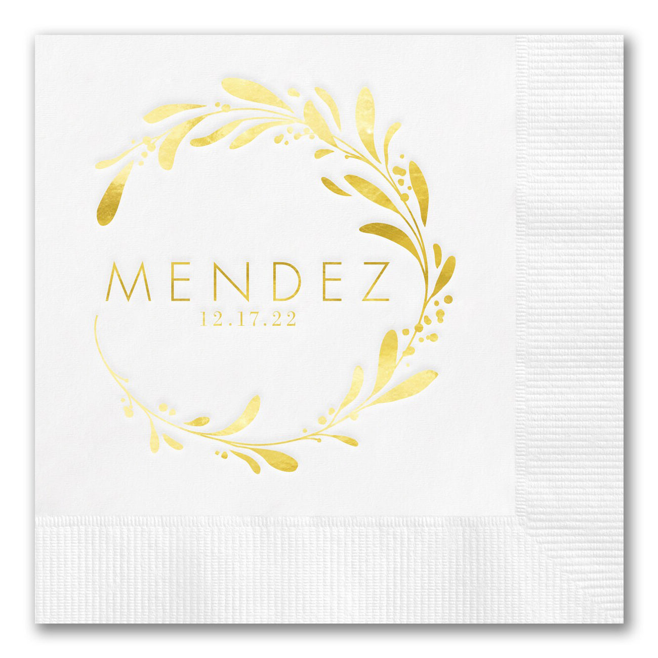 Wreath and Berries Napkins