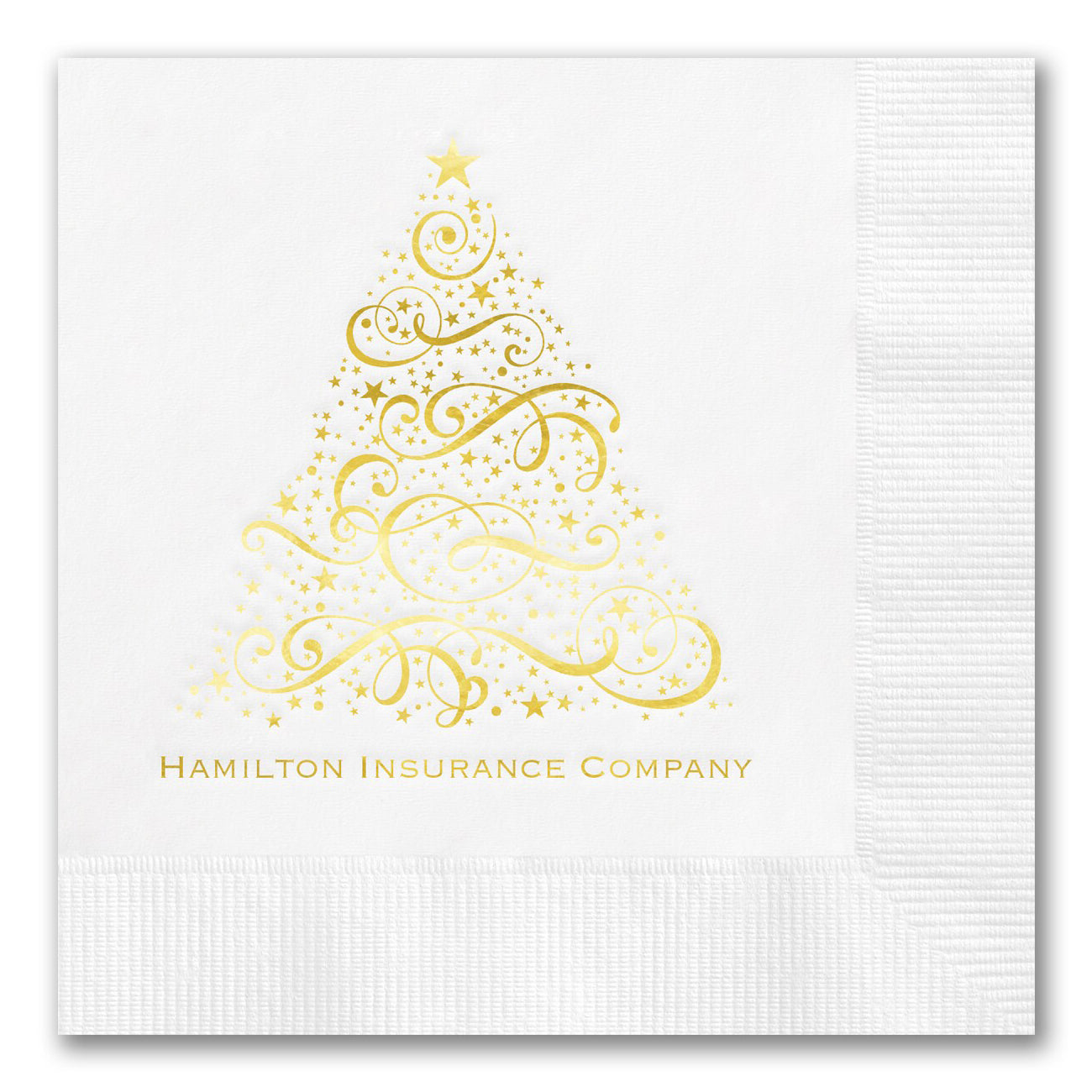 Starry Christmas Tree Napkins