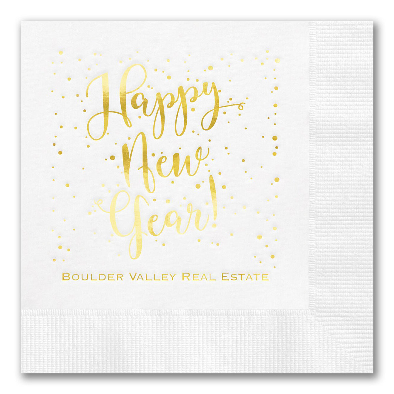Jubilant "Happy New Year!" Napkins