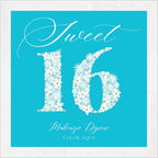 Full Color Sweet "Blooming" 16 Napkins