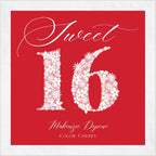 Full Color Sweet "Blooming" 16 Napkins
