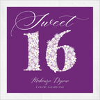 Full Color Sweet "Blooming" 16 Napkins