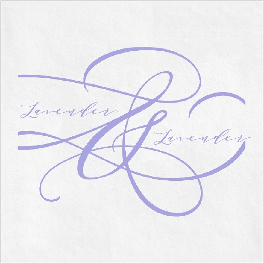 Intricately Elegant Love Embraced Napkins