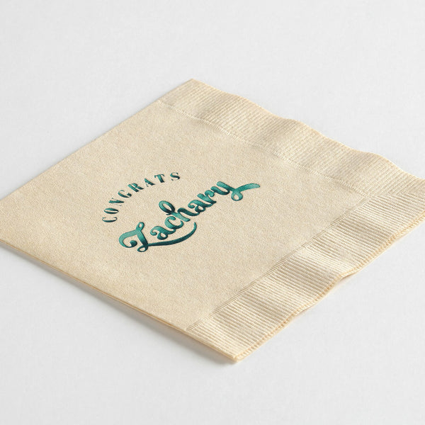 Sand Napkin / Hunter Foil