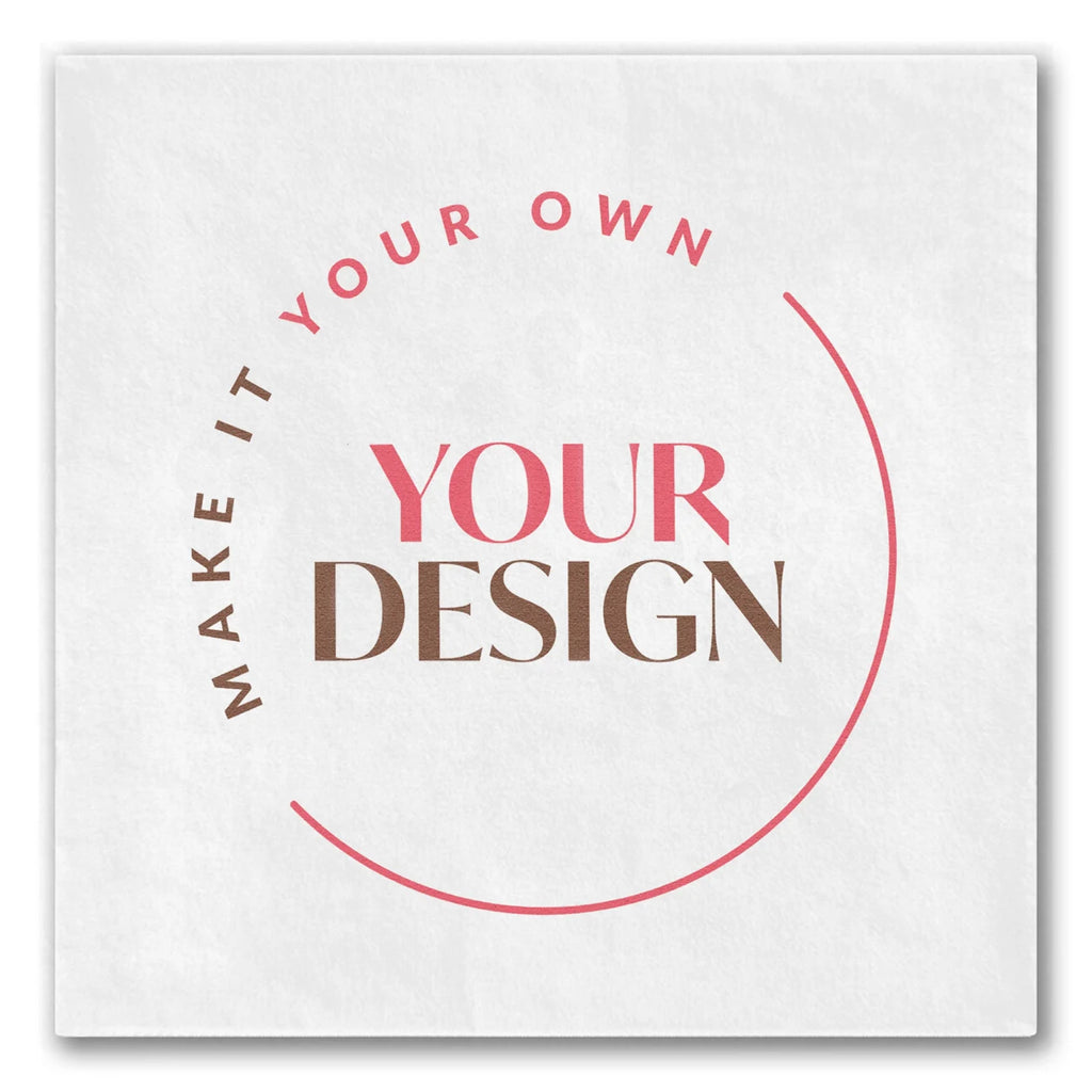 Custom "Use Your Own Design" Napkins